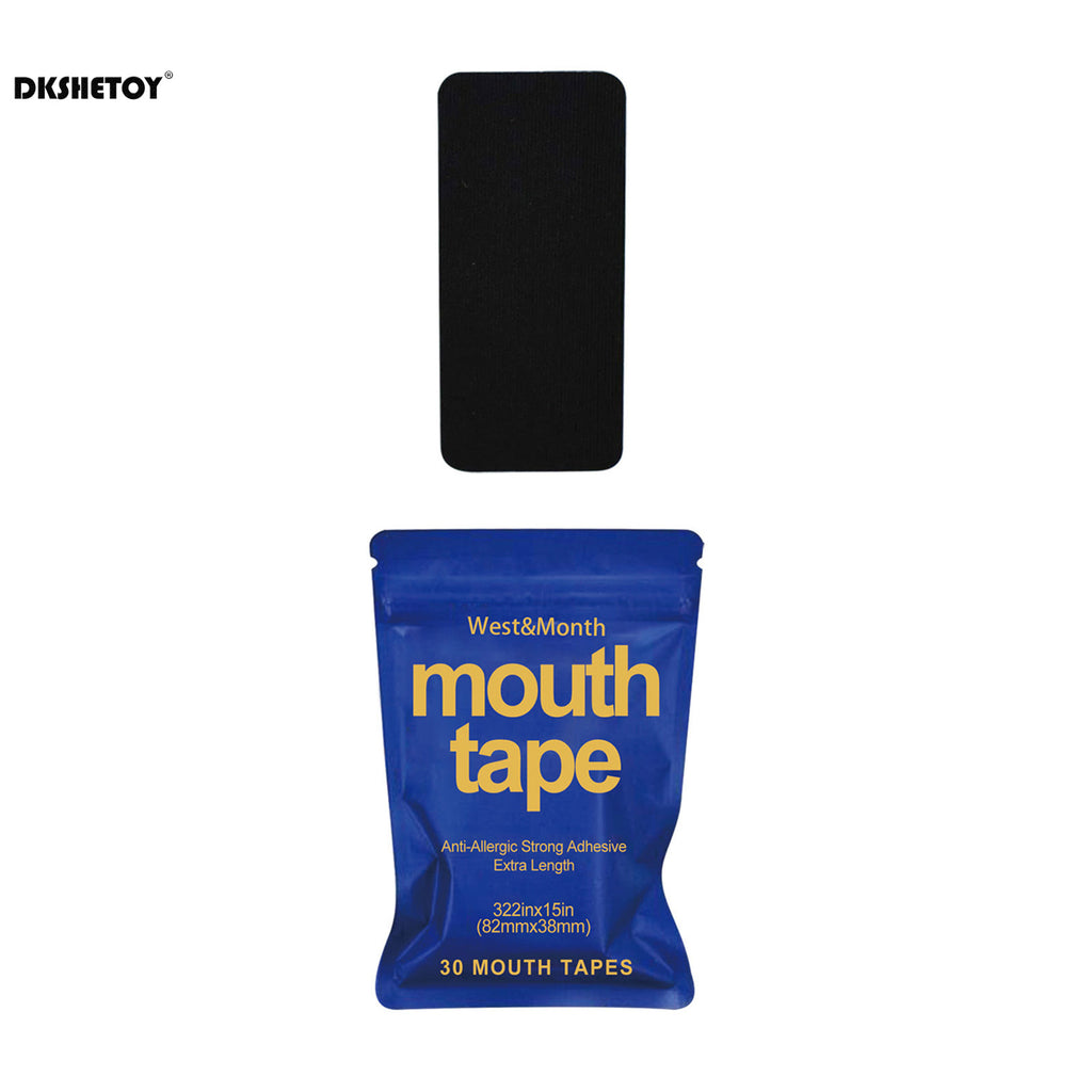 Sleep Mouth Tape Strips — Nose Breathing, Deeper Sleep, Less Snoring | 30 Night Supply