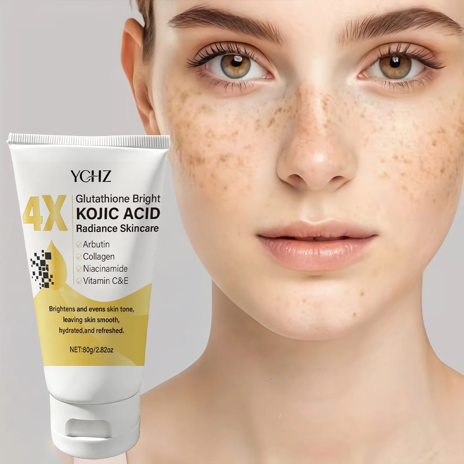 Kojic Acid Brightening Serum — Even Skin Tone, Fade Dark Spots, Glow Visibly