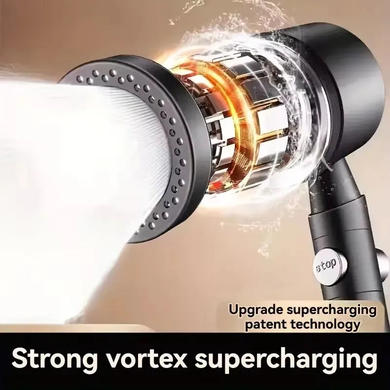 Hard Water Shower Filter Head — Stop Hair Damage, Softer Skin, Instant Fit